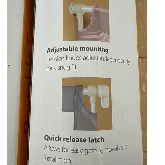 North states gate portable traveler gate lightweight, folds, stows goes anywhere - Picture 9 of 10